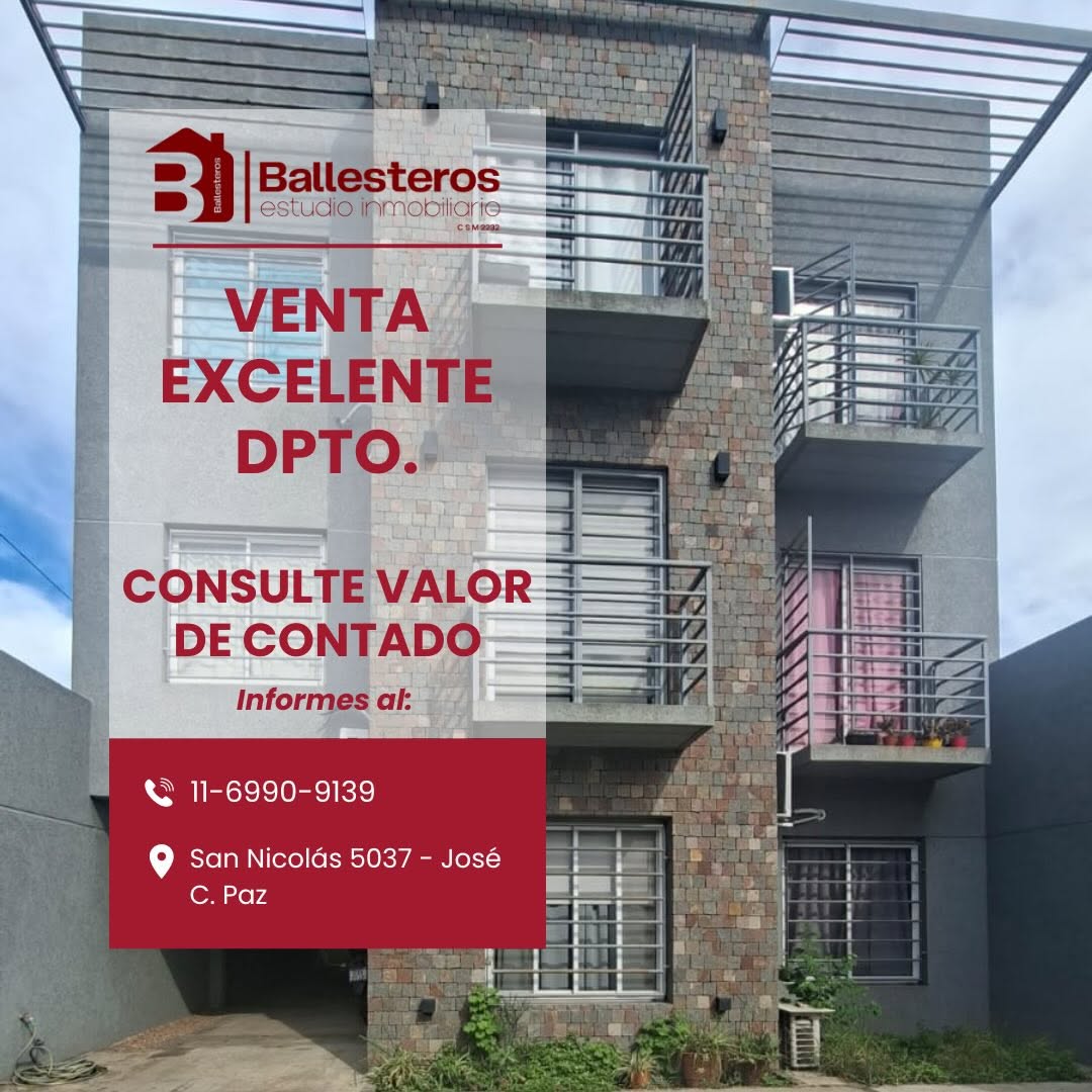 Departamento en venta