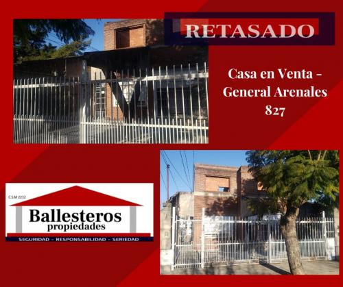 Casa en Venta General Arenales 827