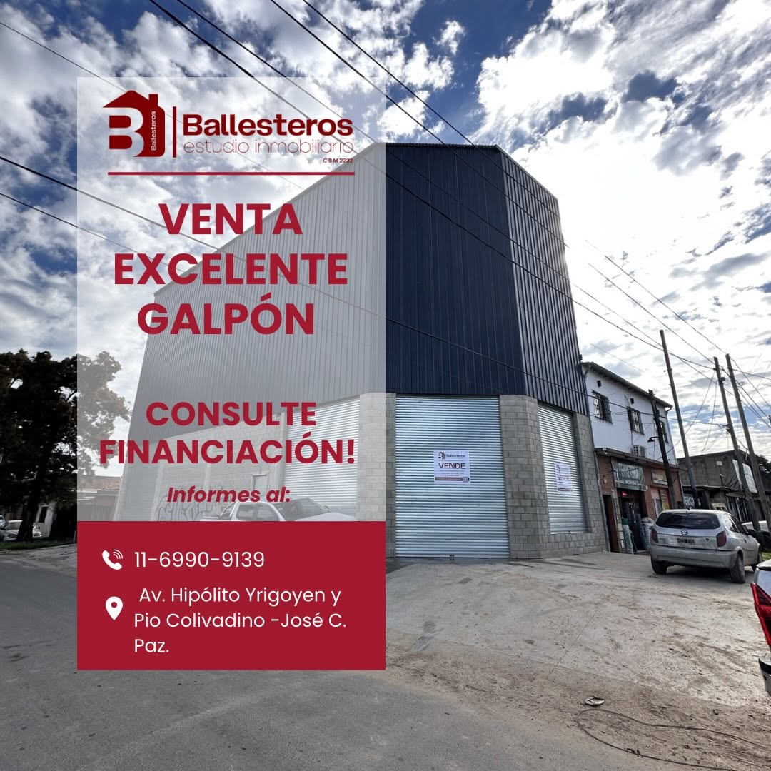 Galpon en VENTA y ALQUILER